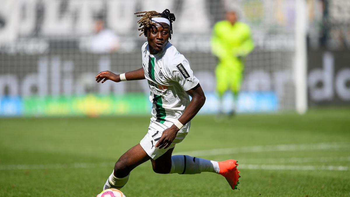 Manu Koné opens the door to an arrival