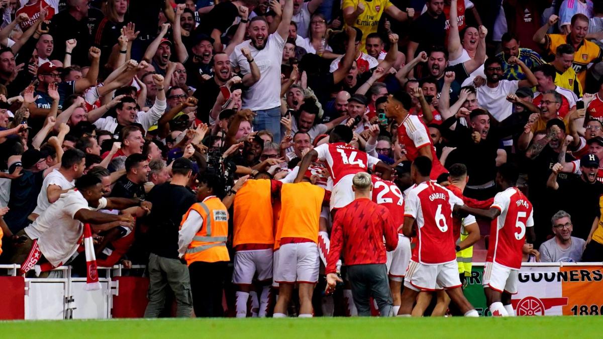 Arsenal renverse Manchester City grâce à Martinelli