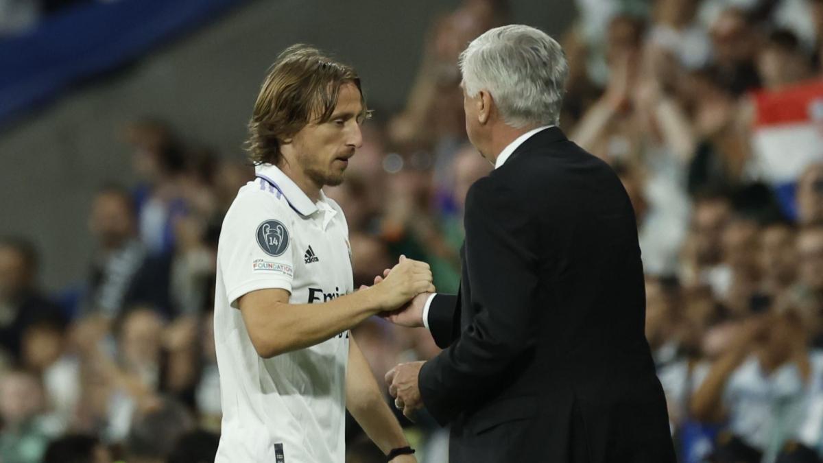 la réponse cash de Luka Modric à Carlo Ancelotti