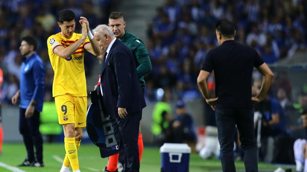 touché à la cheville, Robert Lewandowski pourrait rater le Clasico !